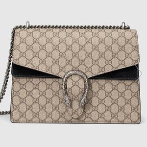 Gucci Dionysus Medium Black Bag